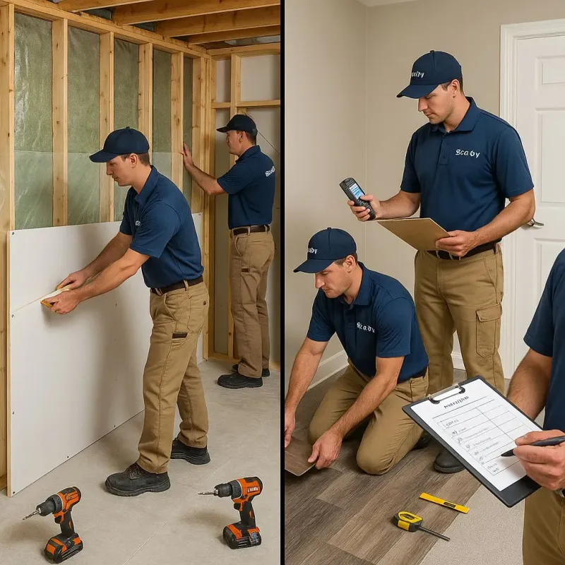 Repairs and Reconstruction process in Arlington, VA