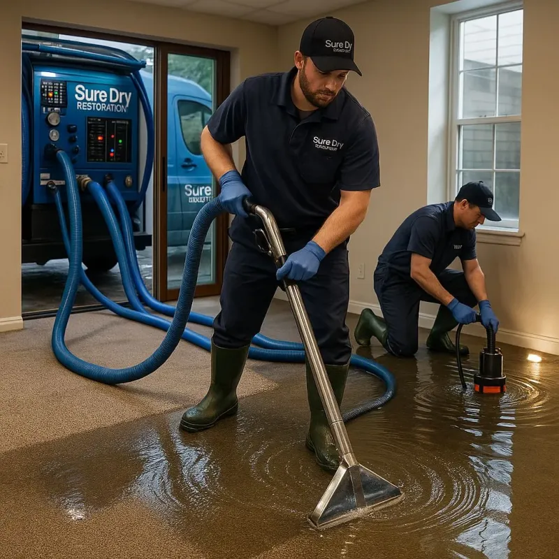 Water Extraction and Removal process in Arlington, VA